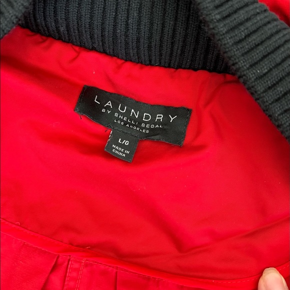 Red Laundry by Shelli Segal jacket Large - Picture 5 of 9